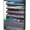 slim open fridge