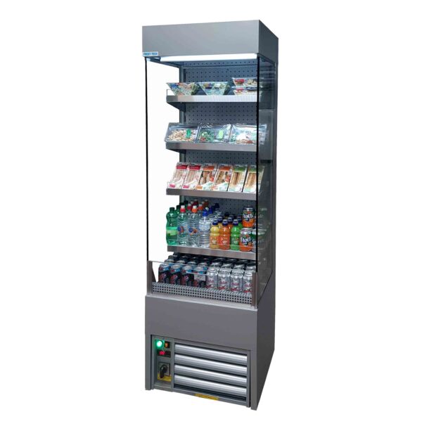 Multideck Display Chiller (Standard Slimline Coated Steel) 60cm x 60cm x 195cm (Frost-Tech: ECO-MD60/60)