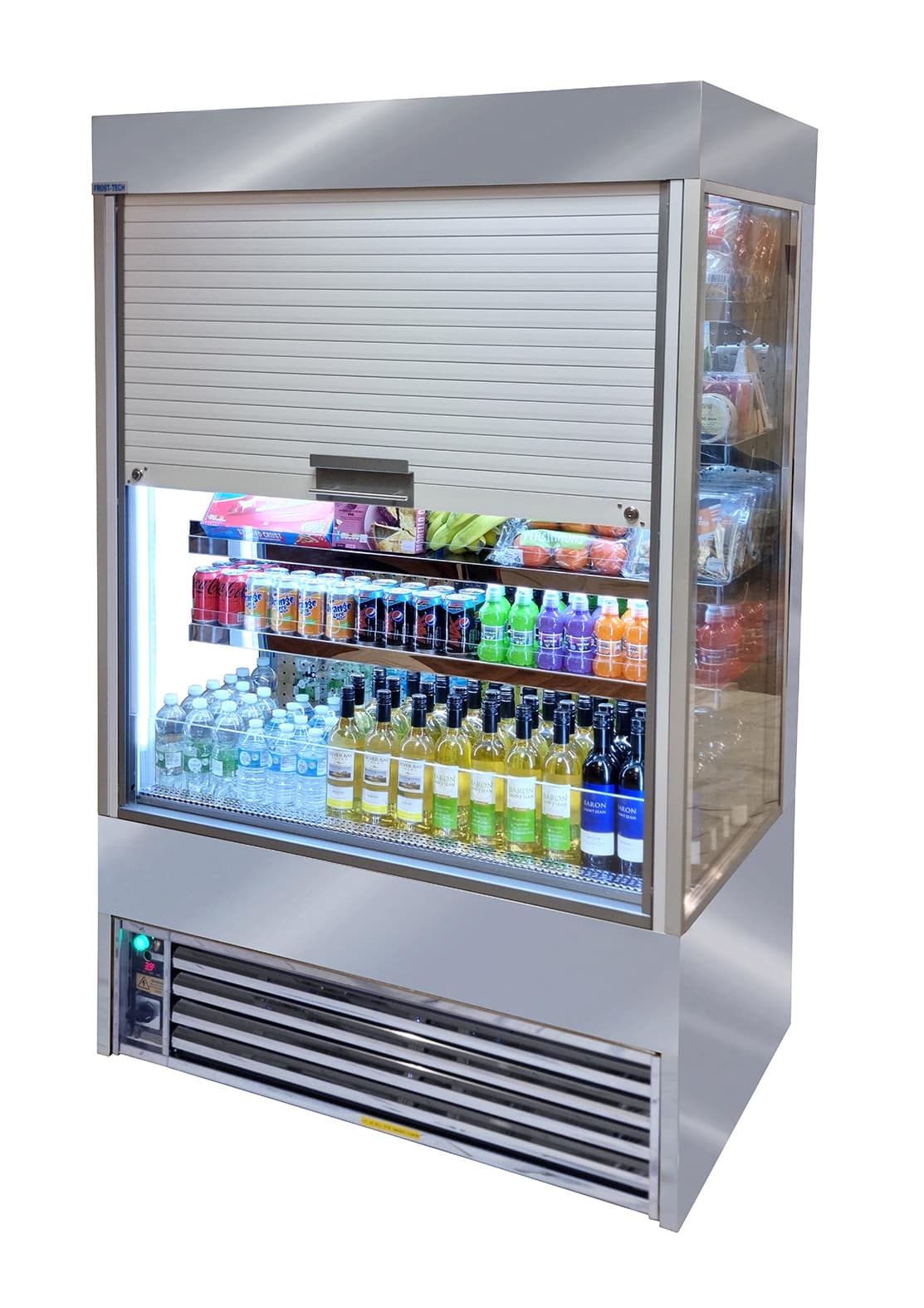 Stainless Steel Shutter Multideck Display Fridge (Premium)