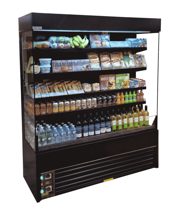 Multideck Display Chiller (Slimline Black Coated Steel) 150cm x 60cm x 195cm (Frost-Tech: BD60/150)