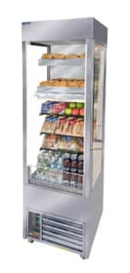 Dual Temperature Heated and Chilled Mirrored Stainless Steel Multideck 60cm x 60cm x 200cm (Frost-Tech: DTM60)
