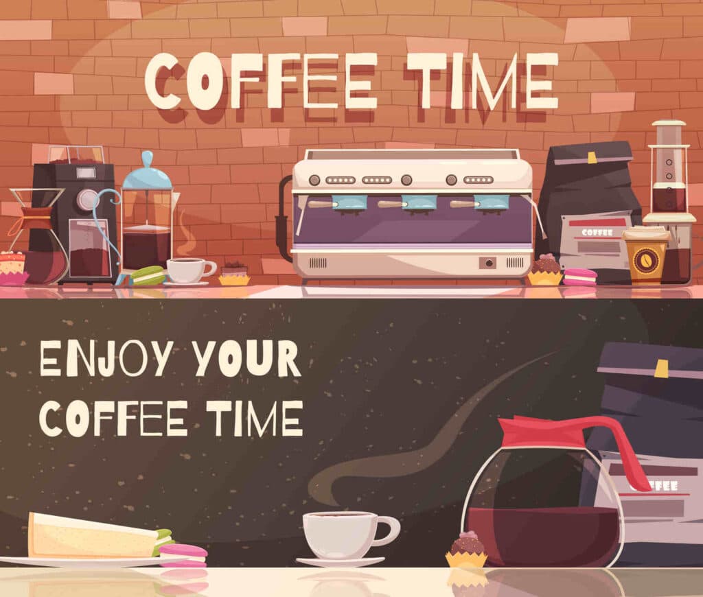 cafe fridge