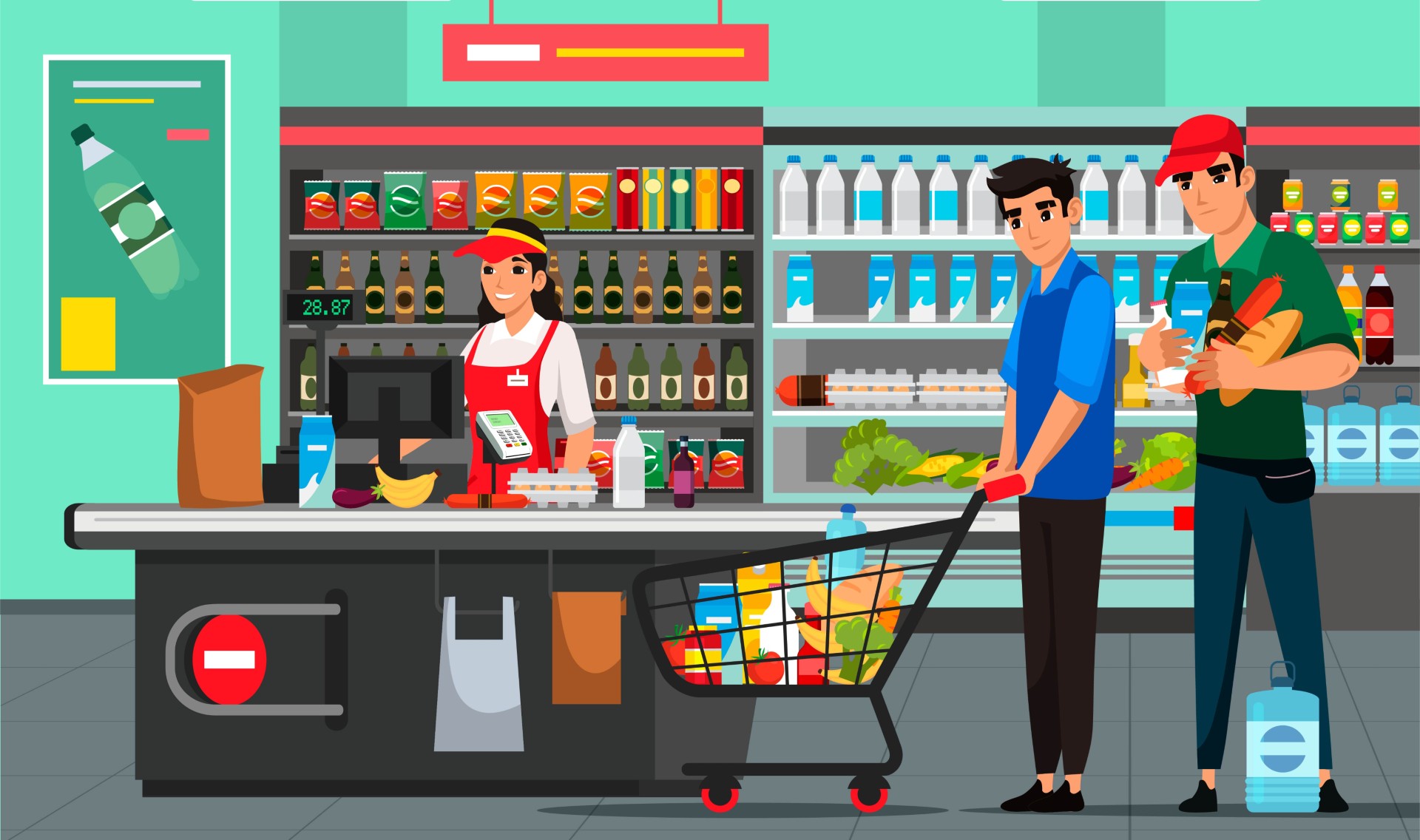 fridge for shop