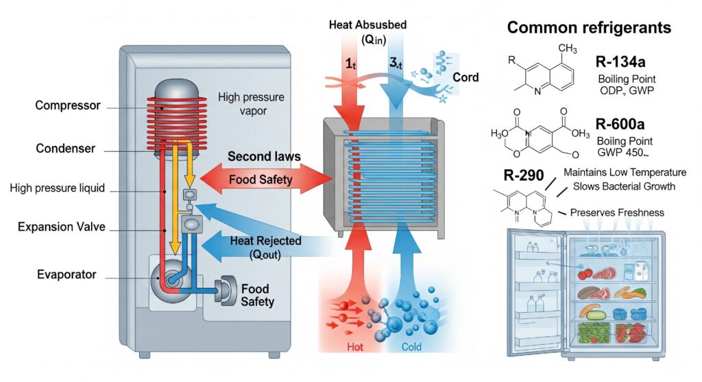 The Physics Of Refrigeration & Thermodynamics
