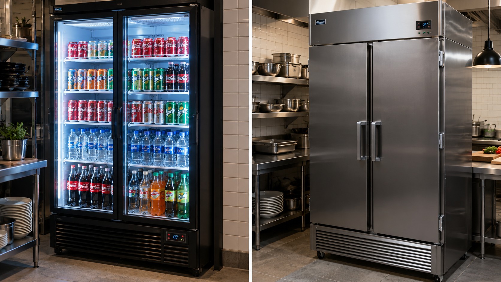 Display Fridges Versus Storage Units