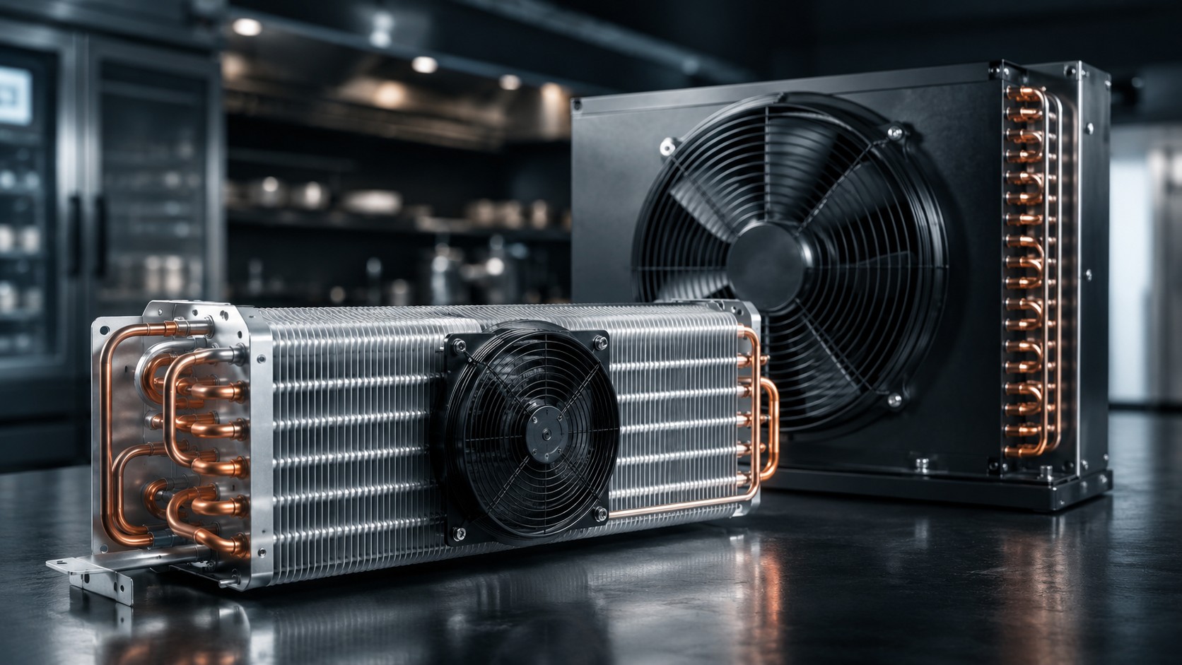 Evaporator vs Condenser Coils in Commercial Fridges