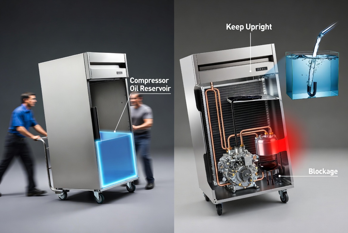Moving a Commercial Refrigerator