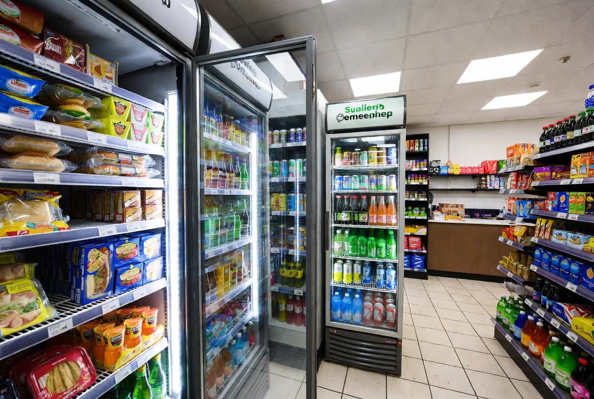 retail display cooler